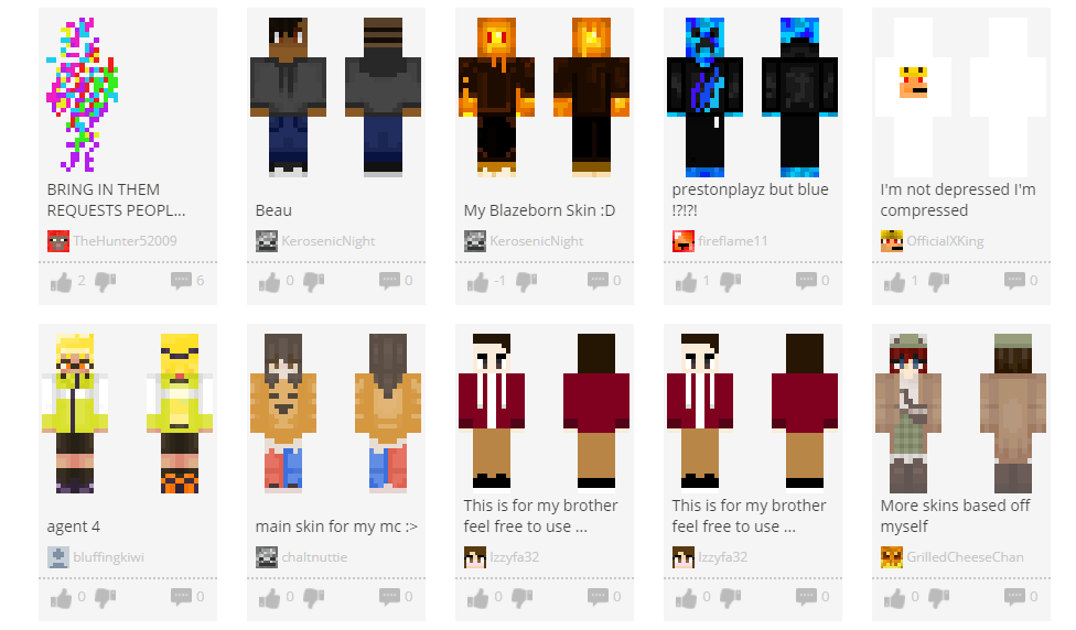 Free Minecraft Skins